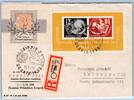 DDR Block 7 Plf. als Ersttagsbrief Einschreiben -