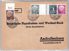 BRD Bund ZD WZ 15a IV Y II auf Brief Luftpost -