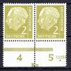 BRD Bund BRD Bund 177 x W Dz postfrisch Druckerzeichen Kp MiNr. 177 x W Dz postfrisch Druckerzeichen Kp -