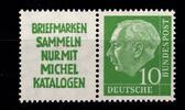 BRD Bund Zusammendrucke BRD Bund Zusammendrucke W 5 postfrisch MiNr. W 5 postfrisch -