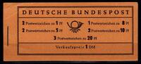 BRD Bund BRD Bund MH 4 Y I postfrisch leichte Mängel, Deckel stärker geknickt MiNr. MH 4 Y I postfrisch leichte Mängel, Deckel stärker ge -