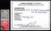 BRD Bund BRD Bund S 49 Y II gestempelt Kurzbefund Schlegel BPP MiNr. S 49 Y II gestempelt Kurzbefund Schlegel BPP -