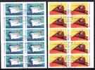 BRD Bund BRD Bund 2807-2908 gestempelt als Folienblatt 9 und 10, je ET-O Bremen MiNr. 2807-2908 gestempelt als Folienblatt 9 und 10, je E -