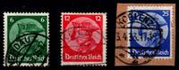 Deutsches Reich Deutsches Reich 479-481 gestempelt MiNr. 479-481 gestempelt -