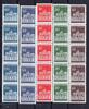 BRD Bund BRD Bund 506-510 Rollenmarken postfrisch 5er Streifen MiNr. 506-510 Rollenmarken postfrisch 5er Streifen -