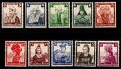 Deutsches Reich Deutsches Reich 588-597 postfrisch MiNr. 588-597 postfrisch -