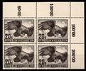 Österreich Österreich 968 x postfrisch 4er Block Eckrand or MiNr. 968 x postfrisch 4er Block Eckrand or -