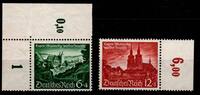 Deutsches Reich Deutsches Reich 748-749 postfrisch Ränder gefaltet MiNr. 748-749 postfrisch Ränder gefaltet -