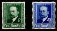 Deutsches Reich Deutsches Reich 760-761 postfrisch MiNr. 760-761 postfrisch -