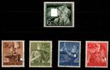 Deutsches Reich Deutsches Reich 843, 850-853 postfrisch MiNr. 843, 850-853 postfrisch -