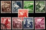 Deutsches Reich Deutsches Reich 675-683 gestempelt MiNr. 675-683 gestempelt -