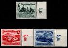 Deutsches Reich Deutsches Reich 686-688 postfrisch Oberrand MiNr. 686-688 postfrisch Oberrand -