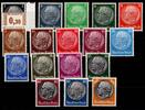 Deutsches Reich Deutsches Reich 512-528 postfrisch MiNr. 512-528 postfrisch -