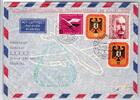 Berlin 136-137 u.a. auf Brief Lufthansa Erstflug -