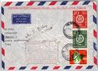 Berlin 138-139 u.a. auf Brief Lufthansa Erstflug -