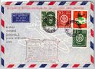Berlin 138-139 u.a. auf Brief Lufthansa Erstflug -