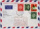 Berlin 138-139 u.a. auf Brief Lufthansa Erstflug -