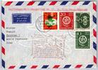 Berlin 138-139 u.a. auf Brief Lufthansa Erstflug -