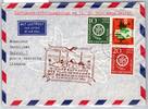 Berlin 138-139 u.a. auf Brief Lufthansa Erstflug -