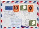 Berlin 136-137 u.a. auf Brief Lufthansa Erstflug -