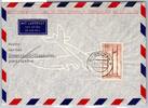 Berlin 157 auf Brief Lufthansa Erstflug -