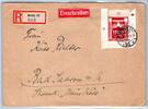 Deutsches Reich 829 auf Brief als Einzelfrankatur -