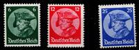 Deutsches Reich Deutsches Reich 479-481 postfrisch Hauptwert tiefst geprüft Schlegel BPP MiNr. 479-481 postfrisch Hauptwert tiefst geprüft Schle -