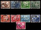 Deutsches Reich Deutsches Reich 499-507 gestempelt nahezu alle mit Vollstempel MiNr. 499-507 gestempelt nahezu alle mit Vollstempel -