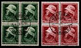 Deutsches Reich Deutsches Reich 569-570 y gestempelt als 4er Block MiNr. 569-570 y gestempelt als 4er Block -