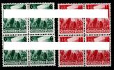 Deutsches Reich Deutsches Reich 632-633 postfrisch als 4er Block MiNr. 632-633 postfrisch als 4er Block -