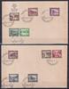 Deutsches Reich 634-642 auf Brief Sonderstempel Tangermünde -