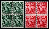 Deutsches Reich Deutsches Reich 660-661 postfrisch 4er Block MiNr. 660-661 postfrisch 4er Block -