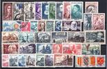 Frankreich Frankreich Jahrgang 1955 gestempelt ohne 1052 MiNr. Jahrgang 1955 gestempelt ohne 1052 -