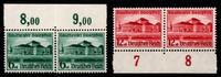 Deutsches Reich Deutsches Reich 673-674 postfrisch als Rand-Paare gefaltet MiNr. 673-674 postfrisch als Rand-Paare gefaltet -
