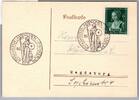 Deutsches Reich 700 auf Postkarte Sonderstempel Kunst -