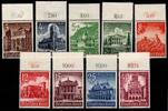 Deutsches Reich Deutsches Reich 751-759 postfrisch Oberrand in diesem Falz MiNr. 751-759 postfrisch Oberrand in diesem Falz -