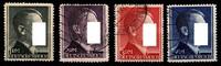 Deutsches Reich Deutsches Reich 799-802 A gestempelt MiNr. 799-802 A gestempelt -