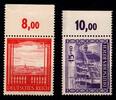 Deutsches Reich Deutsches Reich 804-805 postfrisch vom Oberrand MiNr. 804-805 postfrisch vom Oberrand -