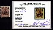 Deutsches Reich Deutsches Reich 154 I b postfrisch Kurzbefund Tworek BPP MiNr. 154 I b postfrisch Kurzbefund Tworek BPP -