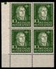 BRD Bund BRD Bund 149 postfrisch als 4er Block vom Eckrand MiNr. 149 postfrisch als 4er Block vom Eckrand -