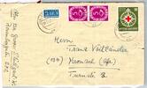 BRD Bund 125, 164 auf Brief Mischfrankatur -