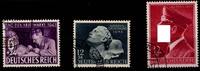 Deutsches Reich Deutsches Reich 811-813 gestempelt MiNr. 811-813 gestempelt -