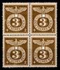Deutsches Reich Deutsches Reich 830 postfrisch als 4er Block MiNr. 830 postfrisch als 4er Block -