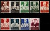 Deutsches Reich Deutsches Reich 556-564 postfrisch 8 Pfennig minimal verkürzten Zehn MiNr. 556-564 postfrisch 8 Pfennig minimal verkürzten Zehn -