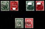 Deutsches Reich 544-547, 554-555 gestempelt -