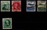 Deutsches Reich 604-608 gestempelt -