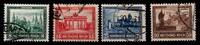 Deutsches Reich 450-453 gestempelt -