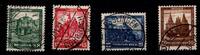 Deutsches Reich 459-462 gestempelt teilweise geprüft Schlegel BPP -