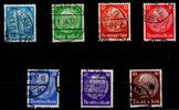 Deutsches Reich 467-473 gestempelt -