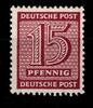 SBZ SBZ 133 X wa postfrisch geprüft Jasch BPP MiNr. 133 X wa postfrisch geprüft Jasch BPP -